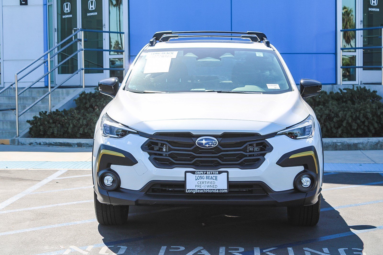 Used 2025 Crystal White Pearl Subaru Sport image 2