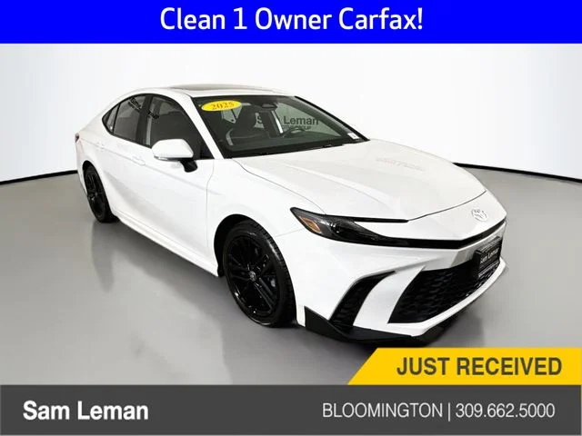 2025 Toyota Camry SE for sale at Sam Leman Chrysler Jeep Dodge of Bloomington