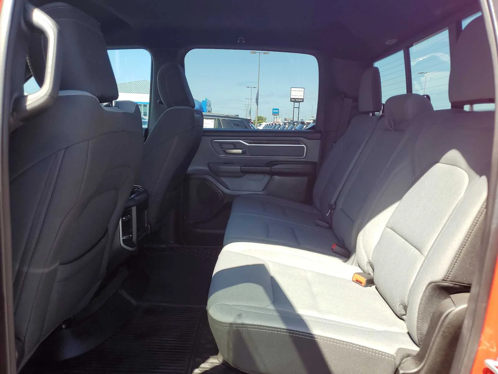Used 2021 Flame Red Clearcoat Red Ram Big Horn image 13