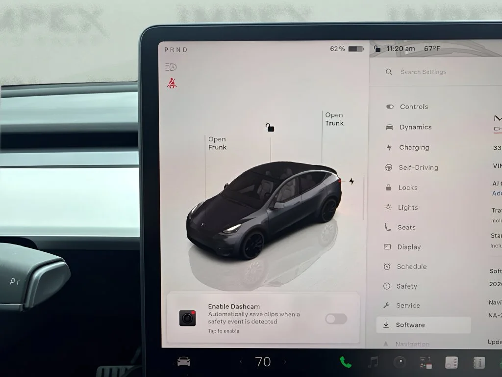 Used 2022 Gray Tesla Performance image 19