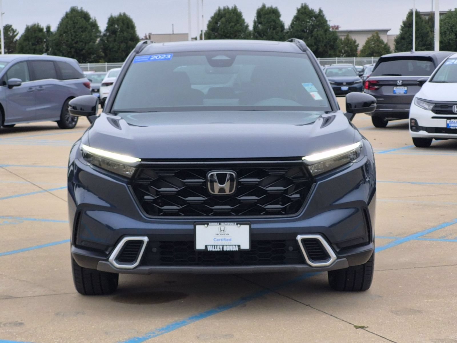 Certified Used 2023 Canyon River Blue Metallic Honda Sport Touring AWD image 4