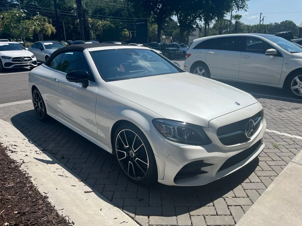 Certified Used 2023 MANUFAKTUR Diamond White Metallic Mercedes-Benz C 300 image 4