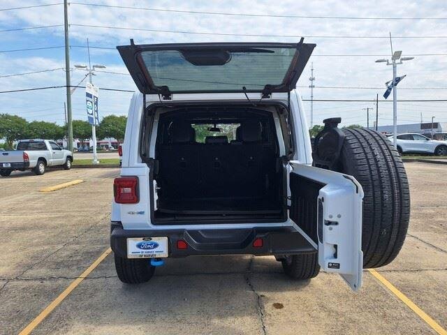 Used 2023 Bright White Clearcoat Jeep Sahara image 30