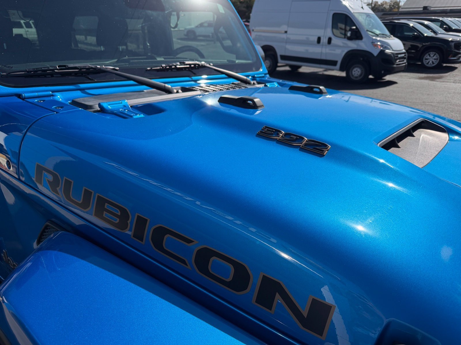 Used 2022 Blue Jeep Unlimited Rubicon 392 image 7