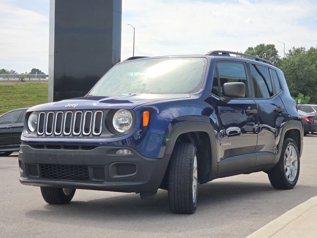 Used 2018 Jetset Blue Jeep Sport image 19