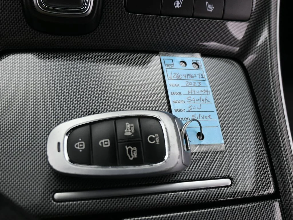 Used 2023 Shimmering Silver Pearl Hyundai SEL image 25