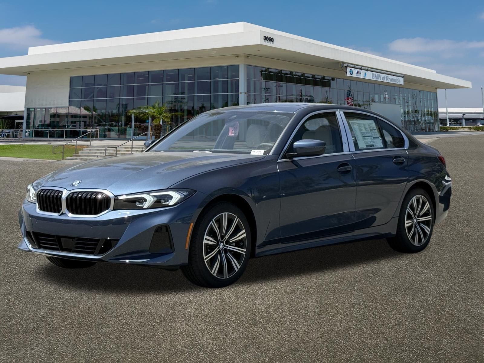 New 2026 Arctic Race Blue Metallic BMW 330i image 4