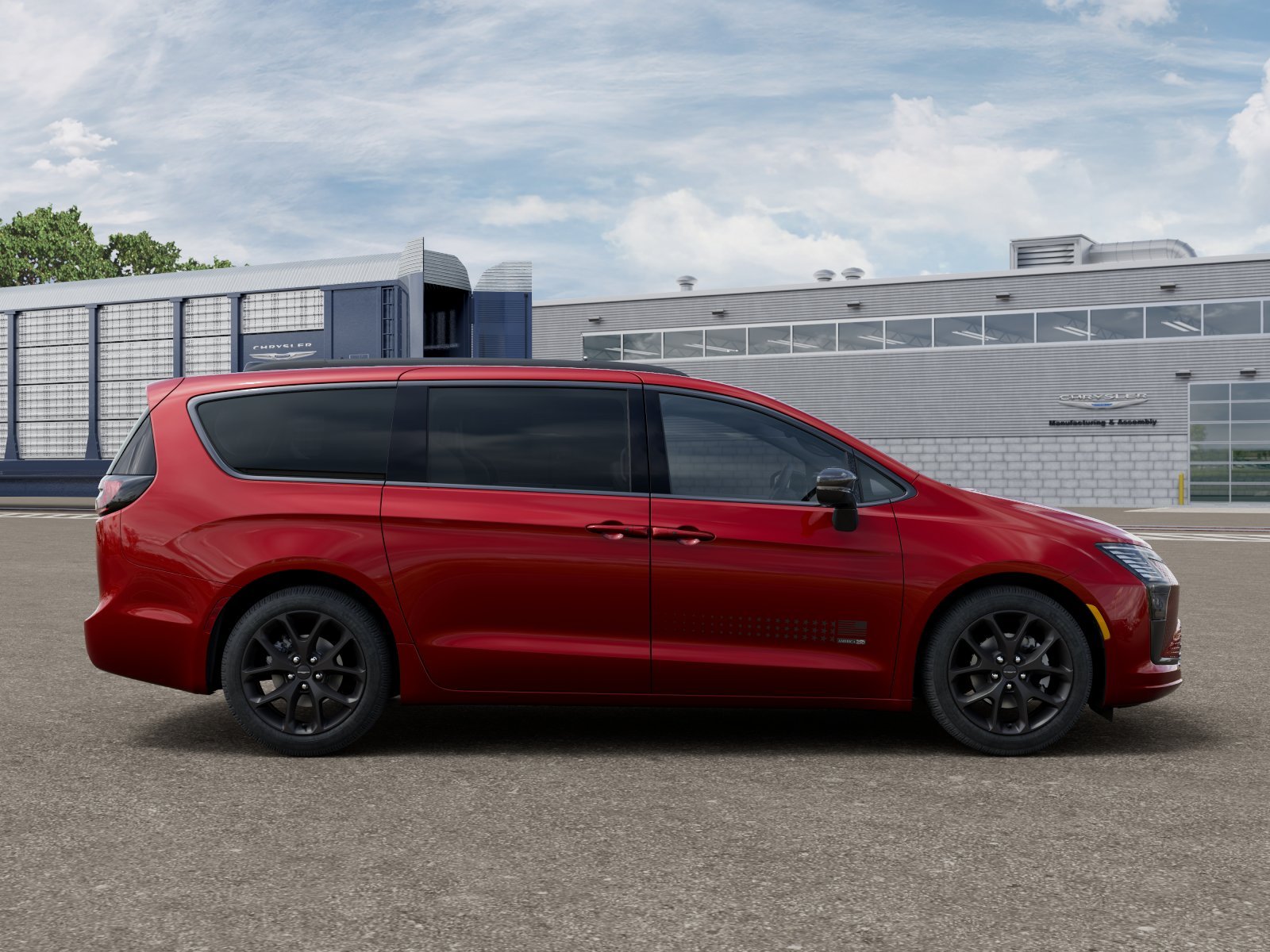 New 2027 Red Hot Pearl-Coat Exterior Paint Chrysler Select image 13