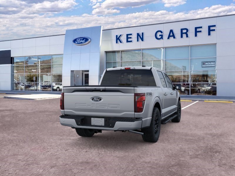 New 2026 Iconic Silver Metallic Ford XLT image 8