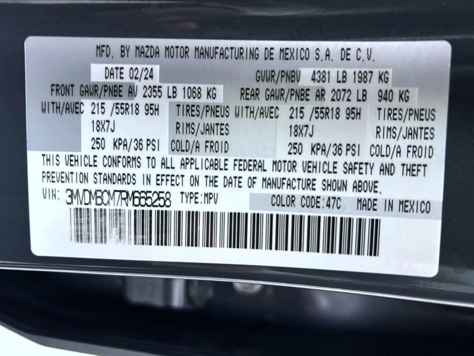2024 Mazda CX-30 Carbon Edition - Photo 25