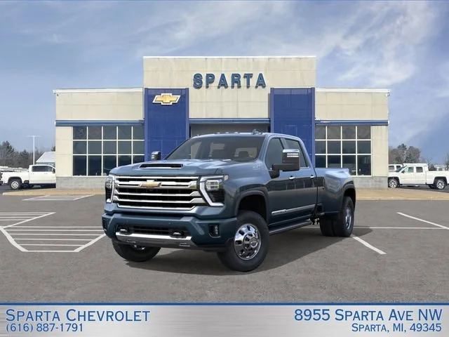 New 2026 Lakeshore Blue Metallic Chevrolet High Country DRW image 8