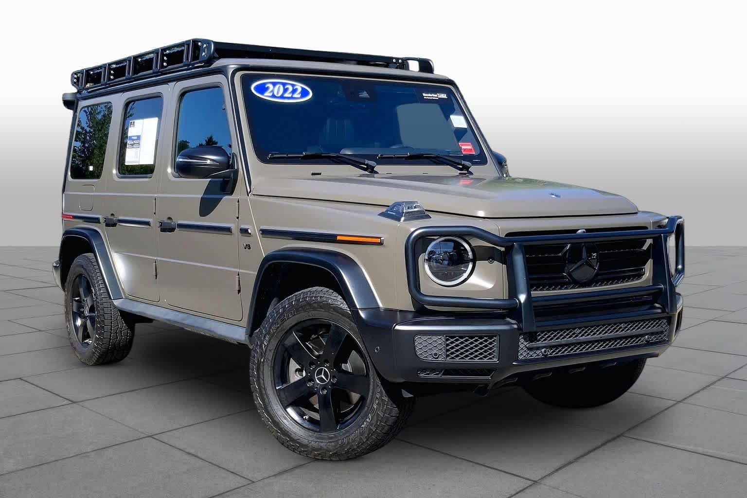 Used 2022 MANUFAKTUR Mystic Brown Metallic Mercedes-Benz G 550 image 3
