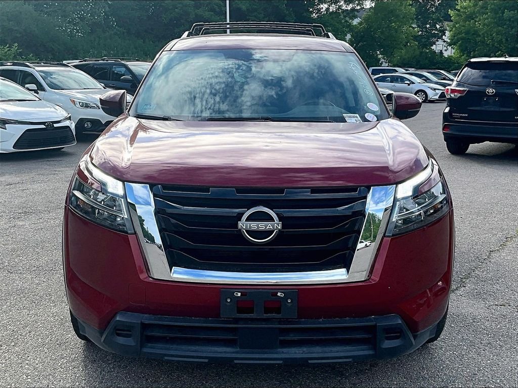 Used 2022 Red Nissan SV image 2