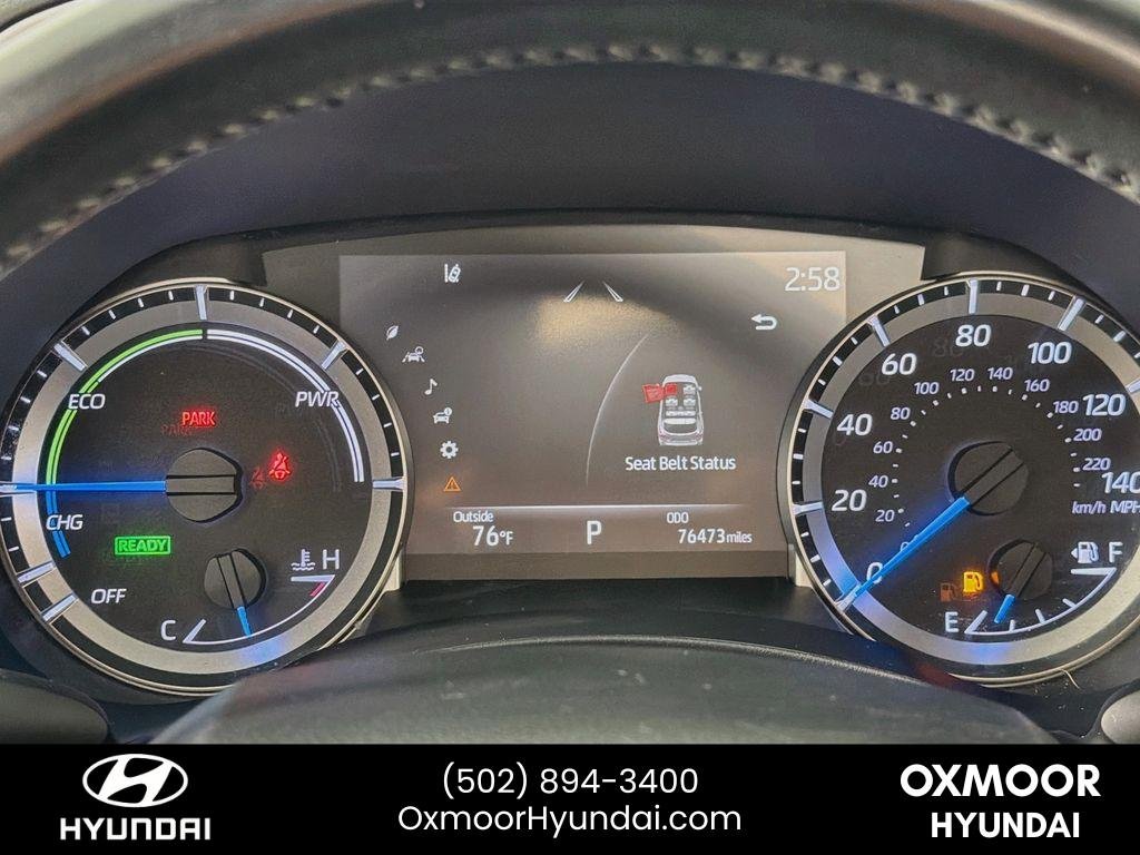 Used 2023 Celestial Silver Metallic Toyota Hybrid XLE image 12