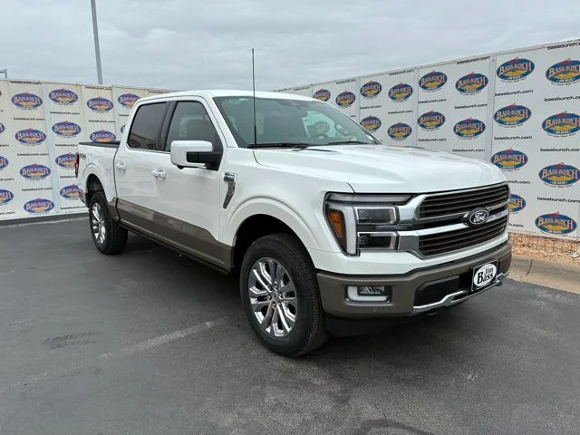 New 2026 Star White Metallic Tri-Coat Ford King Ranch image 2
