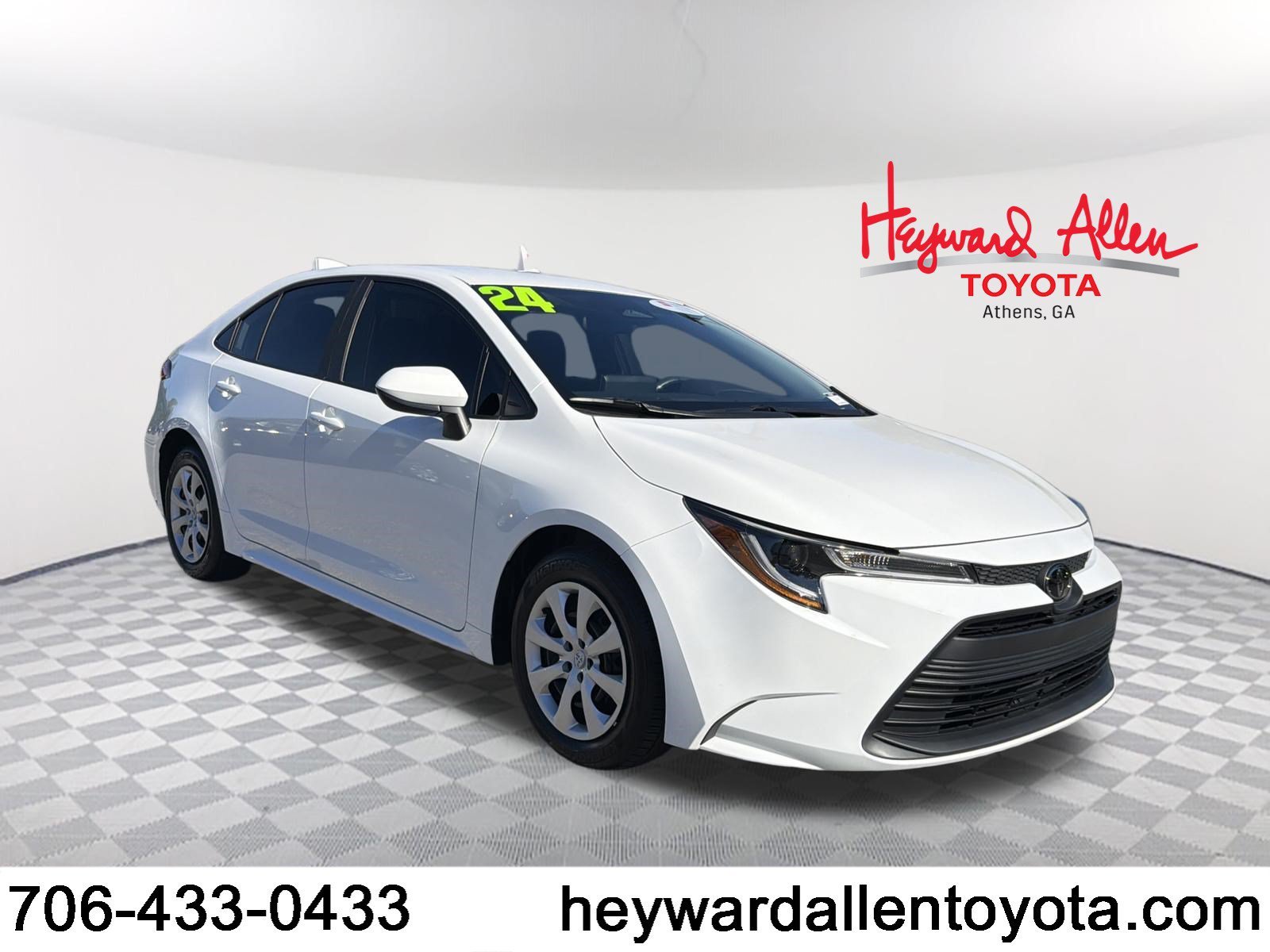 Certified Used 2024 Ice Cap Toyota LE image 1