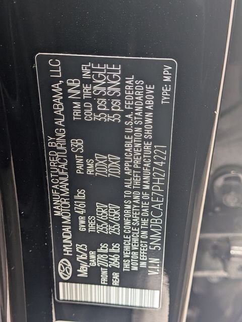 Used 2023 Black Hyundai SEL image 27