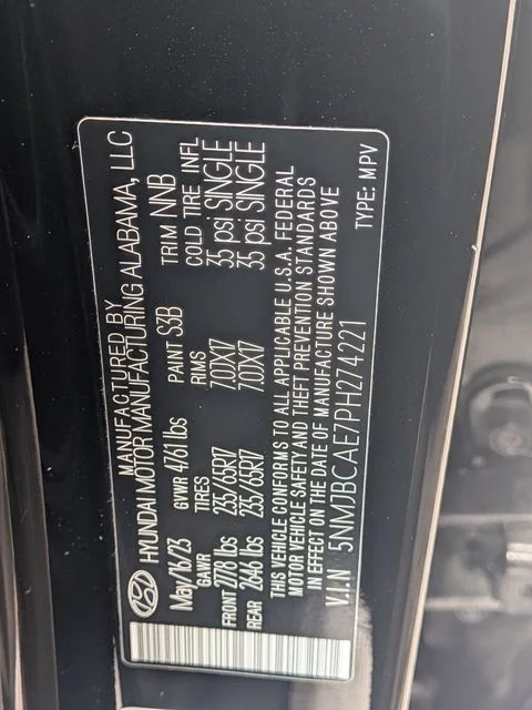 Certified Used 2023 Black Hyundai SEL image 27
