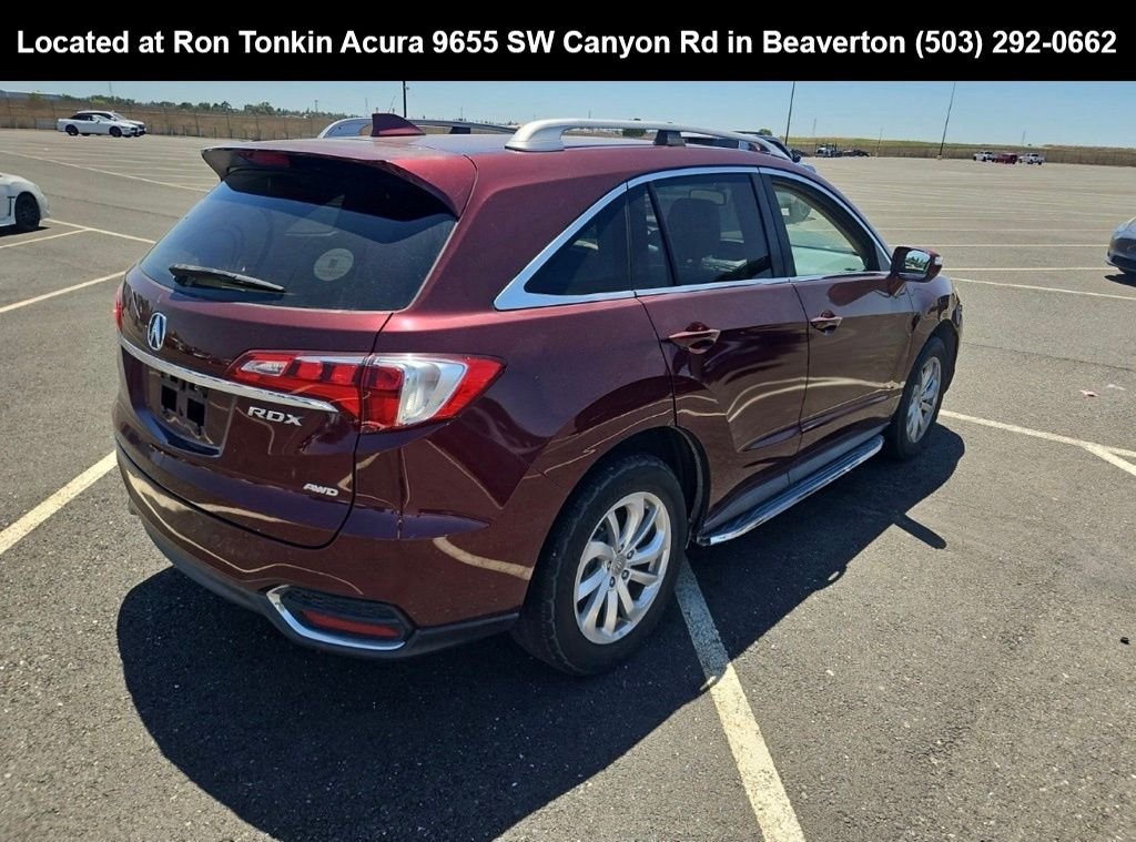 Used 2017 Basque Red Pearl II Acura Base image 6
