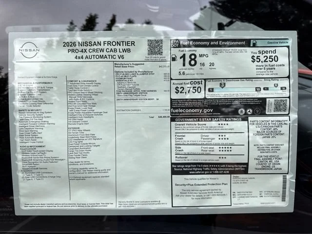 New 2026 Afterburn Orange Nissan PRO-4X image 8