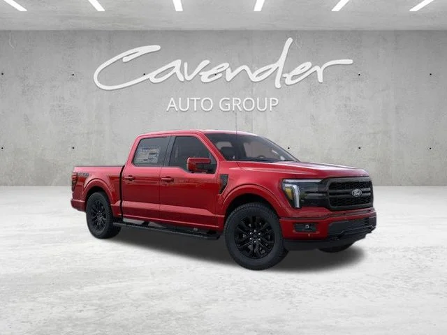 New 2026 Red Ford Lariat image 8