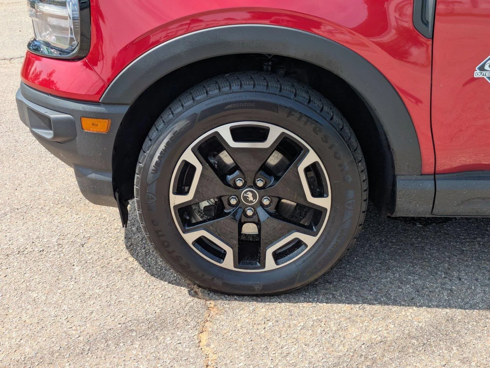 Used 2021 Rapid Red Metallic Tinted Clearcoat Ford Outer Banks image 10