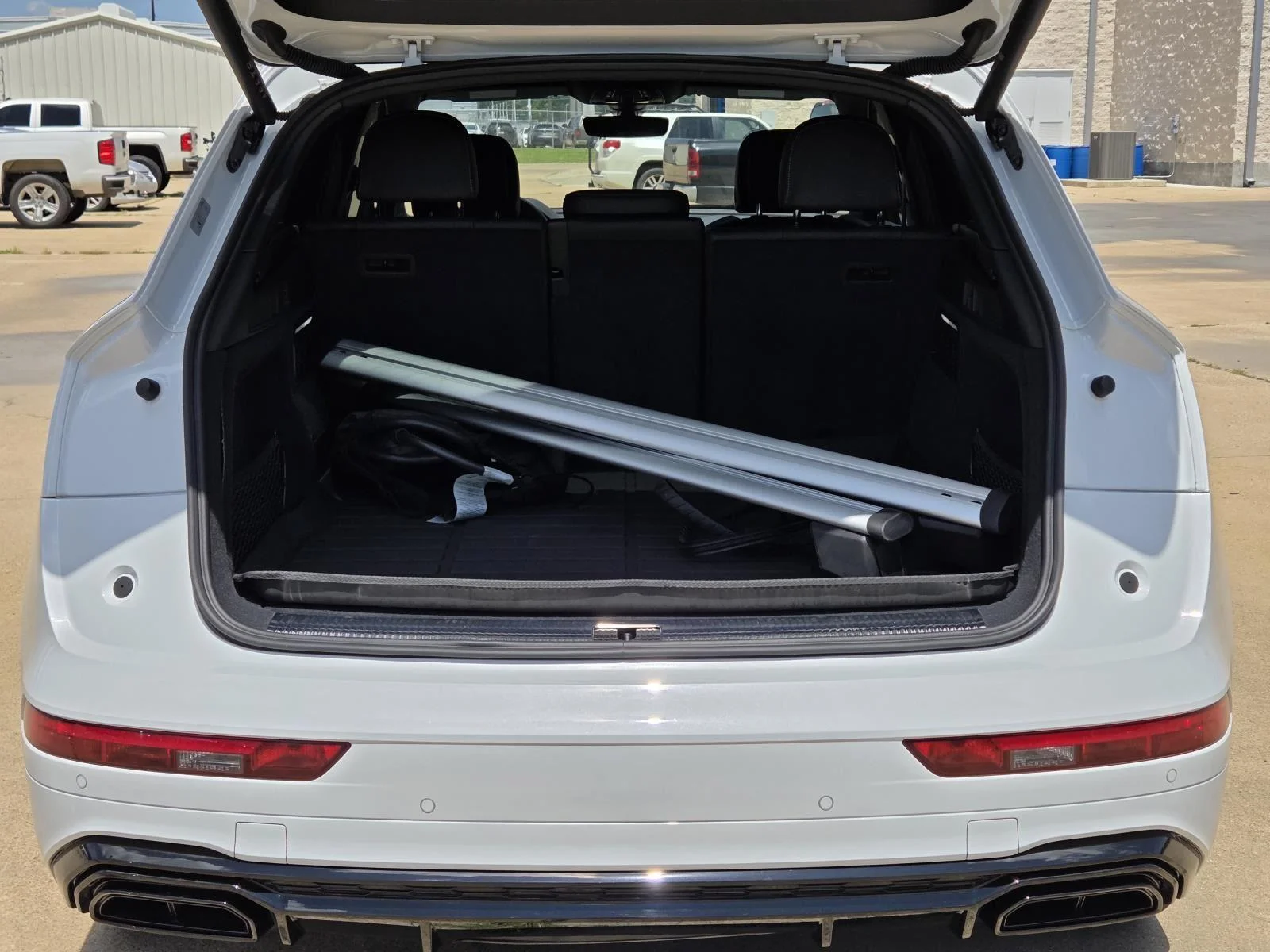 Used 2024 Glacier White Metallic Audi S line Prestige image 11