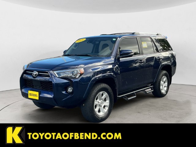 Certified Used 2021 Blue Toyota SR5 Premium image 1