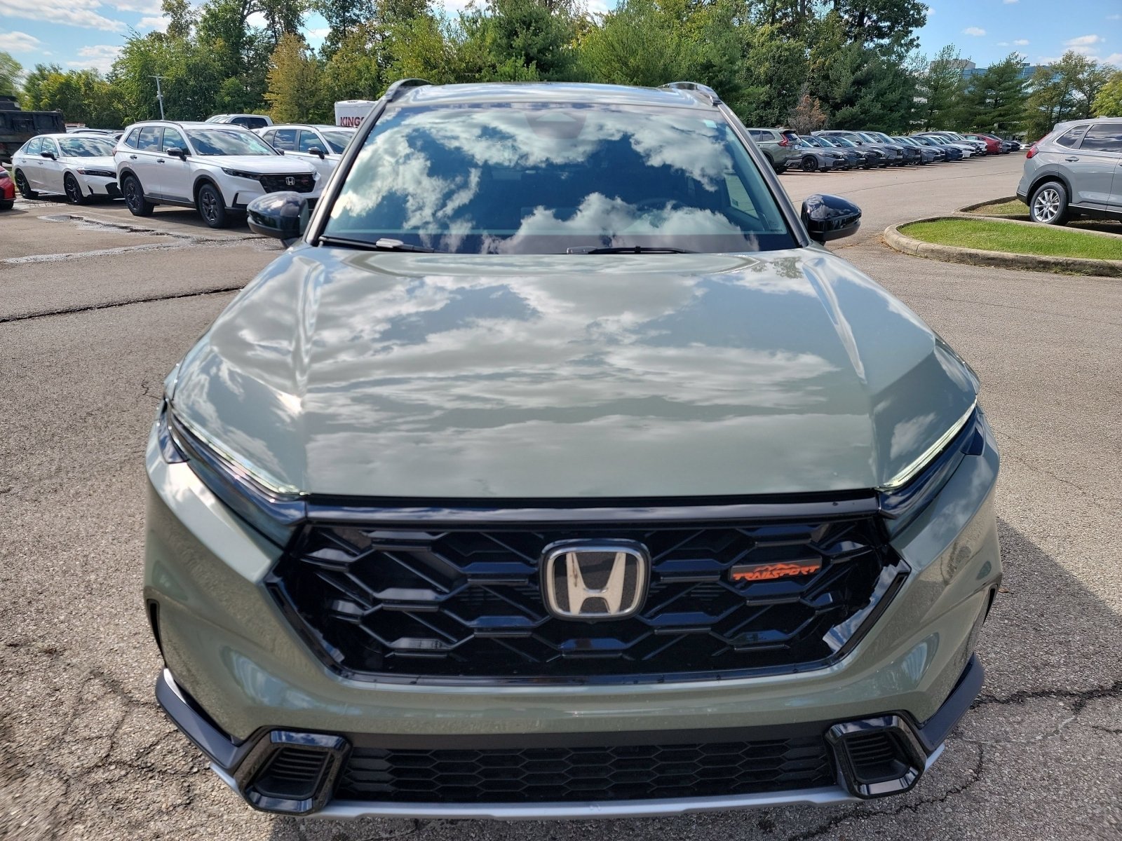 New 2026 Ash Green Metallic Honda TrailSport image 2