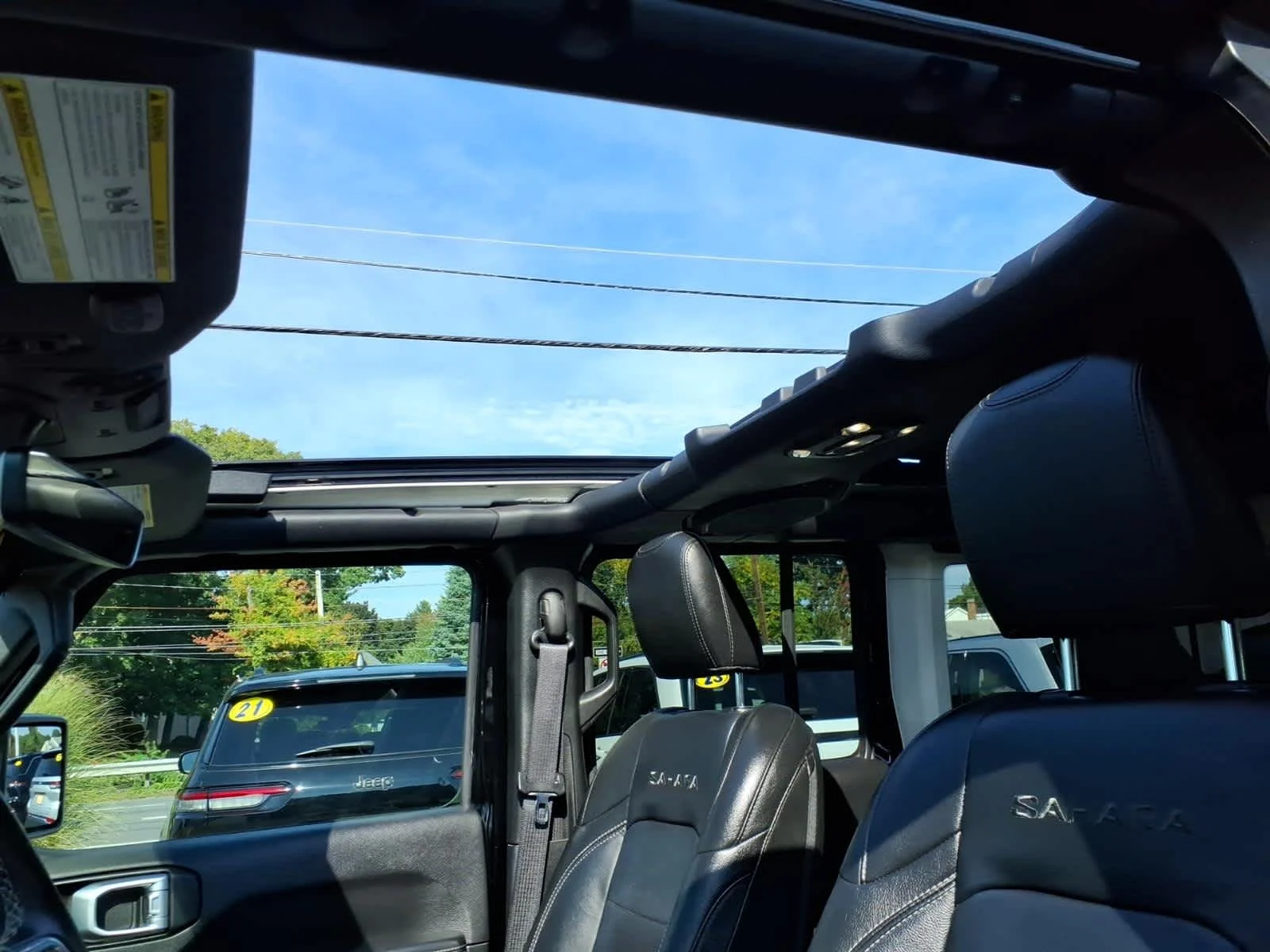 Certified Used 2022 Black Clearcoat Jeep Unlimited Sahara image 21