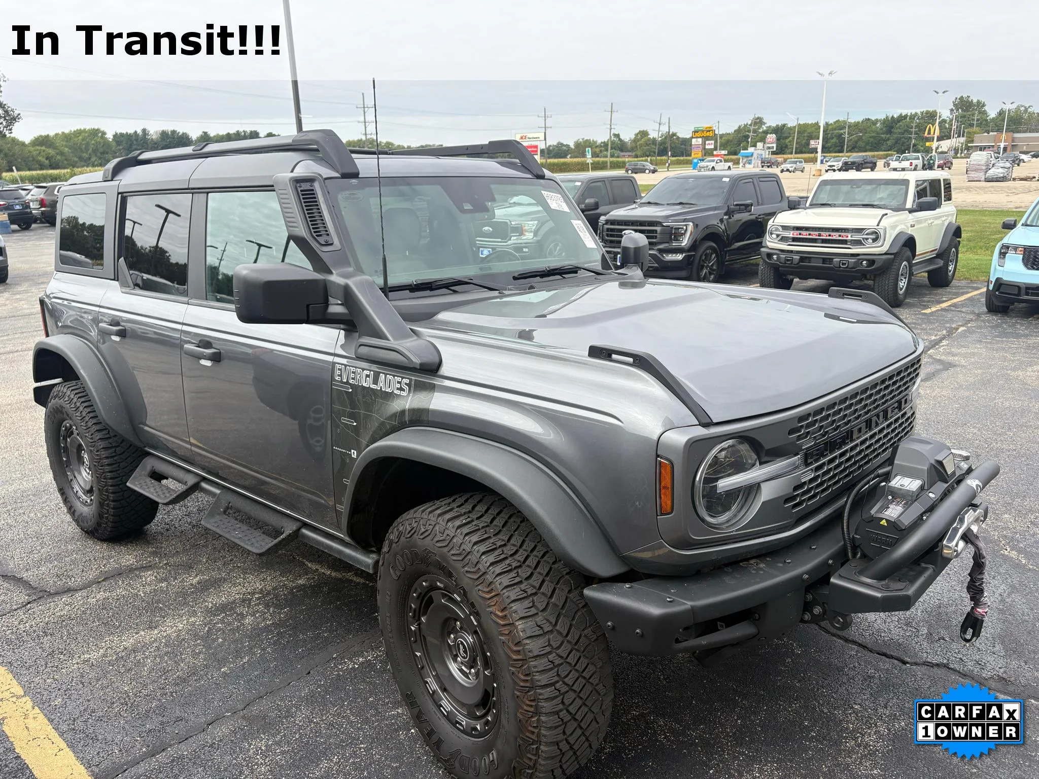 Used 2024 Gray Ford Everglades image 1