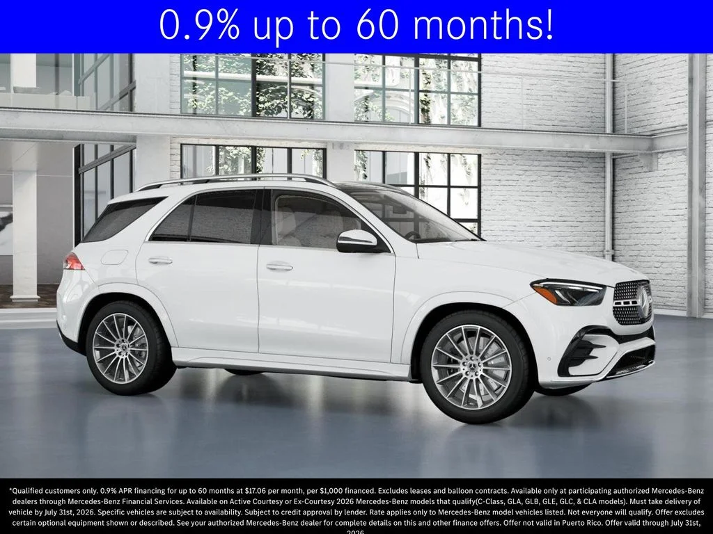 Certified Used 2026 Polar White Mercedes-Benz GLE 450 image 13