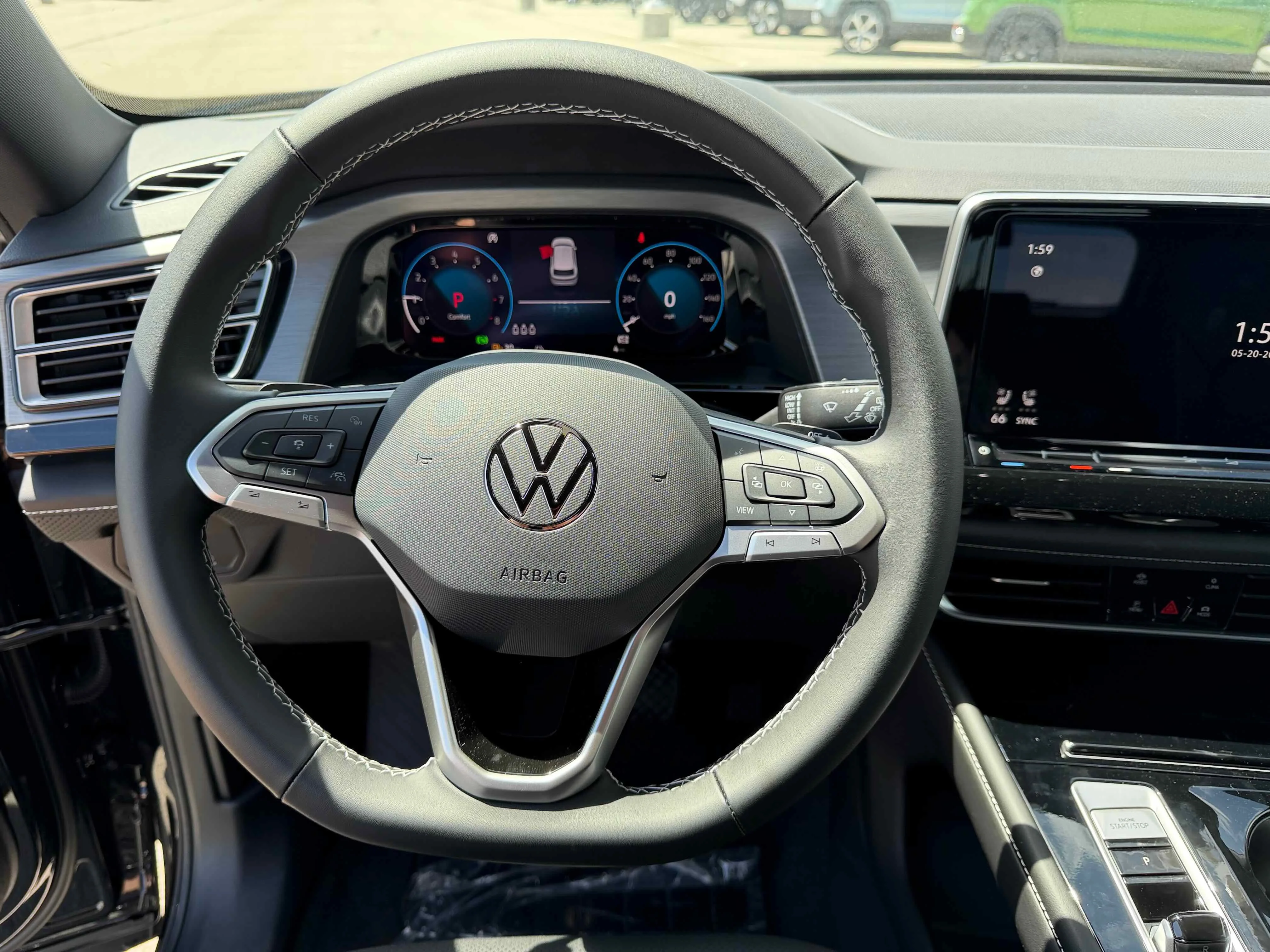 New 2026 Deep Black Volkswagen 2.0T SE w/Technology image 3