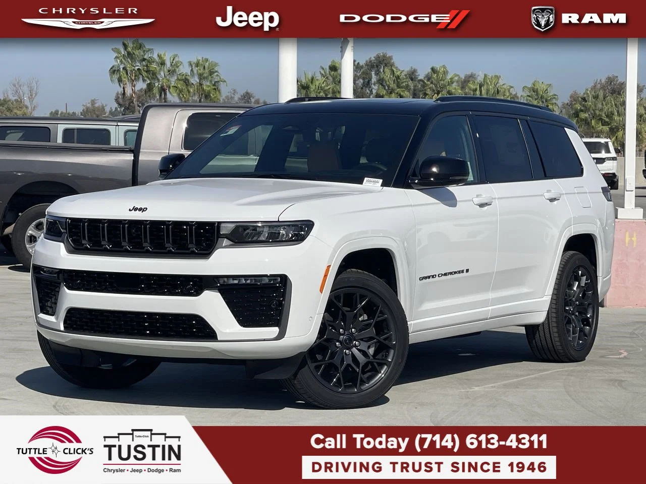 New 2027 Bright White Clear-Coat Paint Jeep Summit image 1