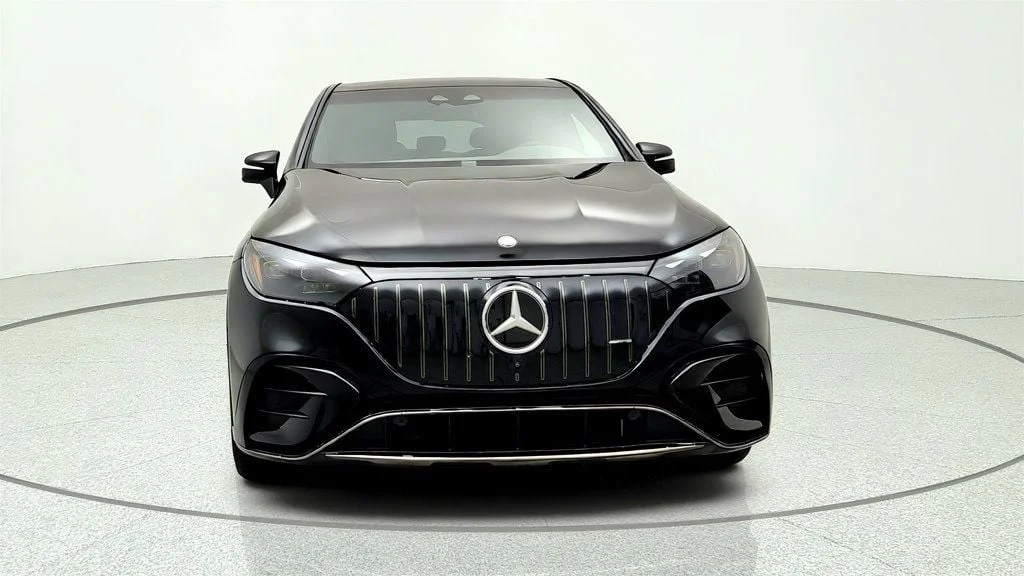 Used 2024 Black Mercedes-Benz AMG® EQE 4MATIC+ SUV w/ Carbon Fiber Trim & AMG® Night Package image 2