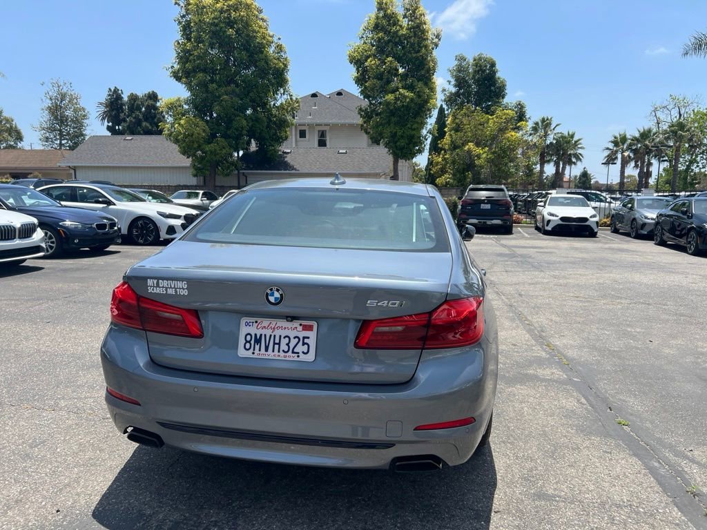 Used 2019 Bluestone Metallic BMW 540i image 5
