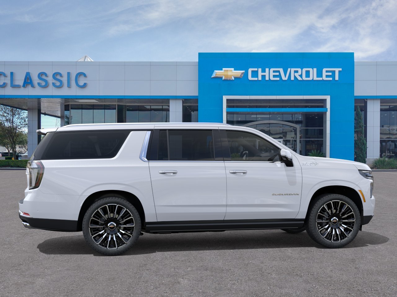 2026 Chevrolet Suburban High Country White at Classic Elite Chevrolet Hwy 6