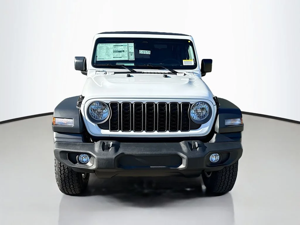 New 2026 Bright White Clearcoat Jeep Sport S image 2