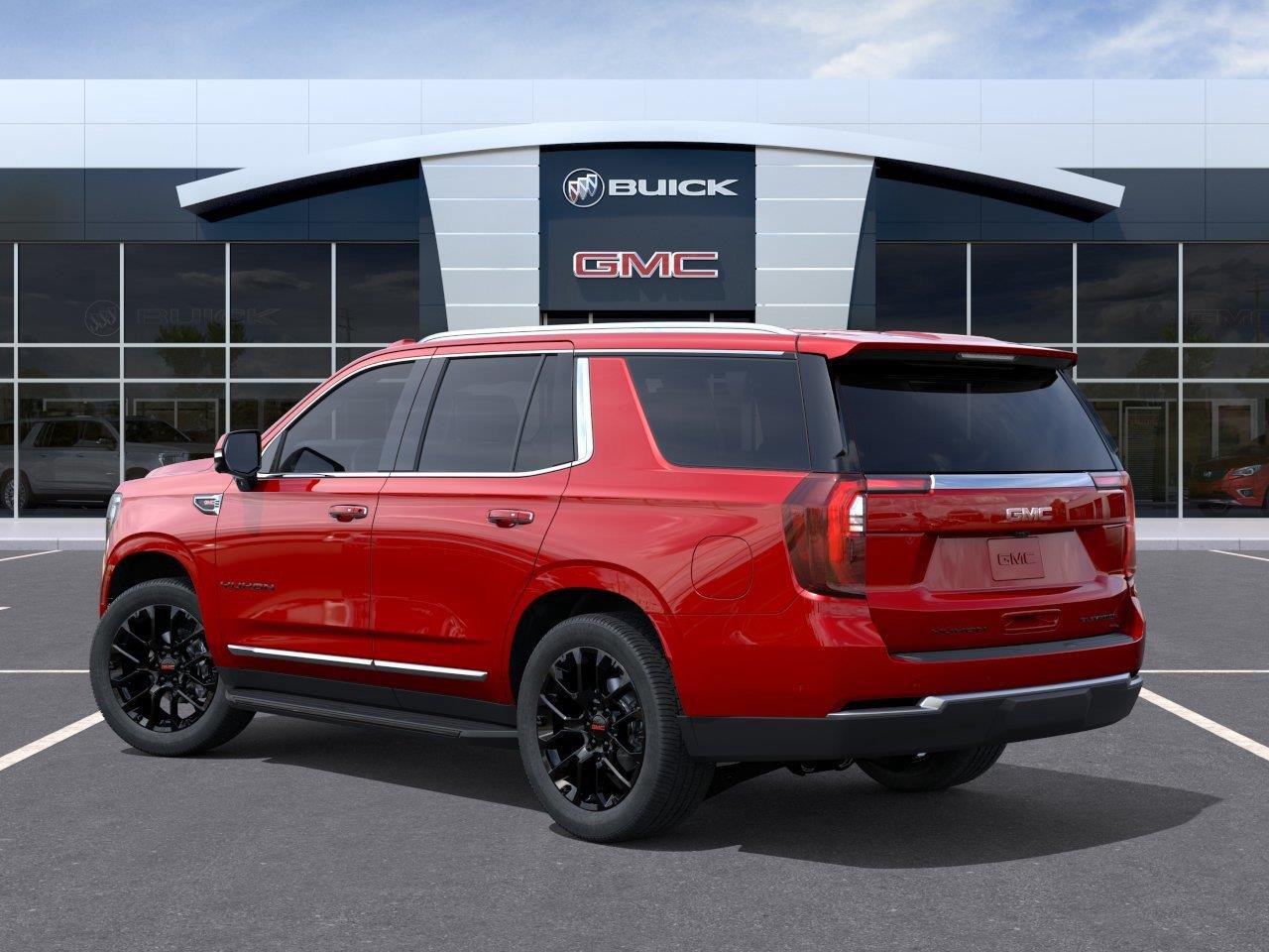 New 2026 Volcanic Red Tintcoat GMC Elevation image 3