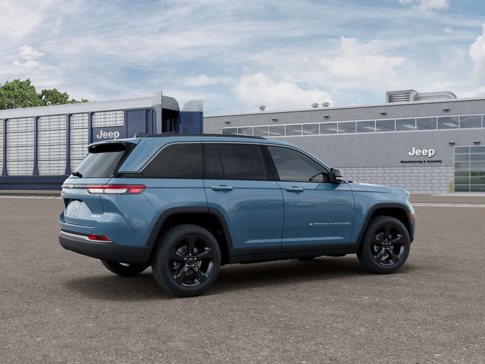 New 2026 Steel Blue Exterior Paint Jeep Limited image 2