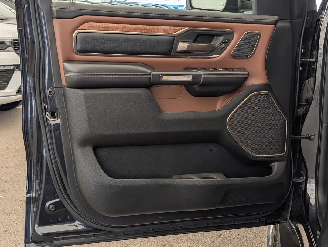Certified Used 2020 Silver RAM Longhorn - 4x4 - EcoDiesel - Panoramic Sunroof - Heated Leather Seats & More! image 12