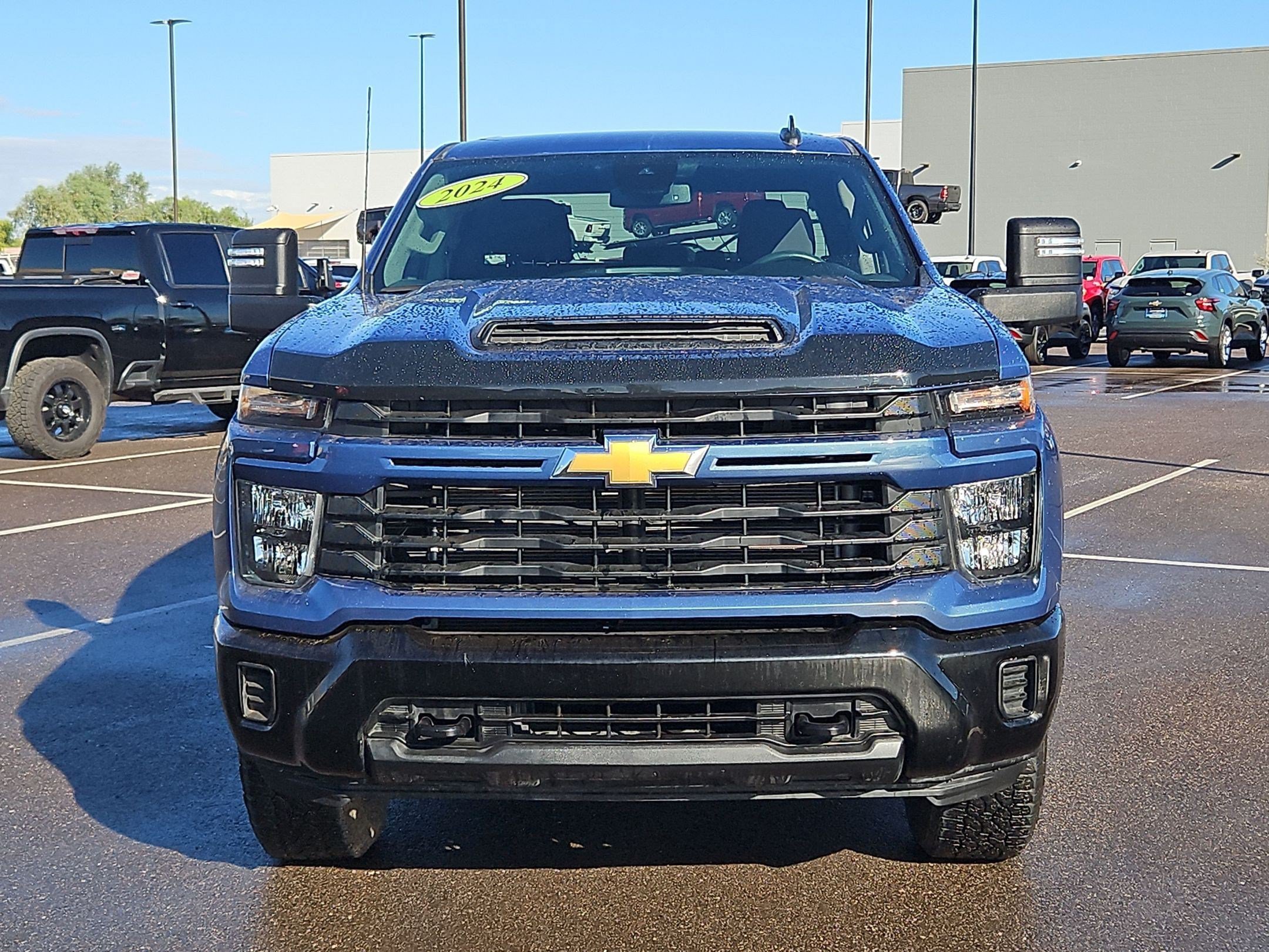 Certified Used 2024 Lakeshore Blue Metallic Chevrolet Custom image 8