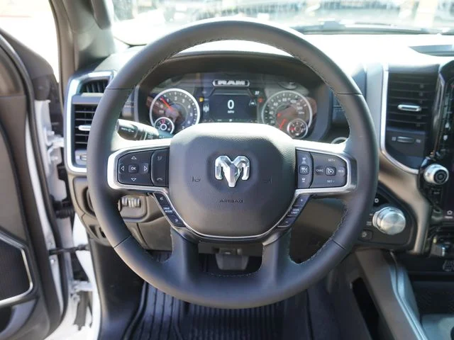 New 2027 Bright White Clear-Coat Exterior Paint RAM Laramie image 35