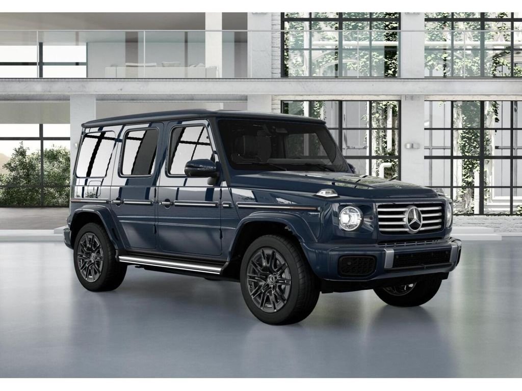 New 2027 MANUFAKTUR Dark Blue Non-Metallic Mercedes-Benz G 580 image 11