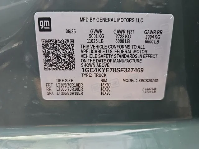 Used 2025 Gray Chevrolet ZR2 image 36