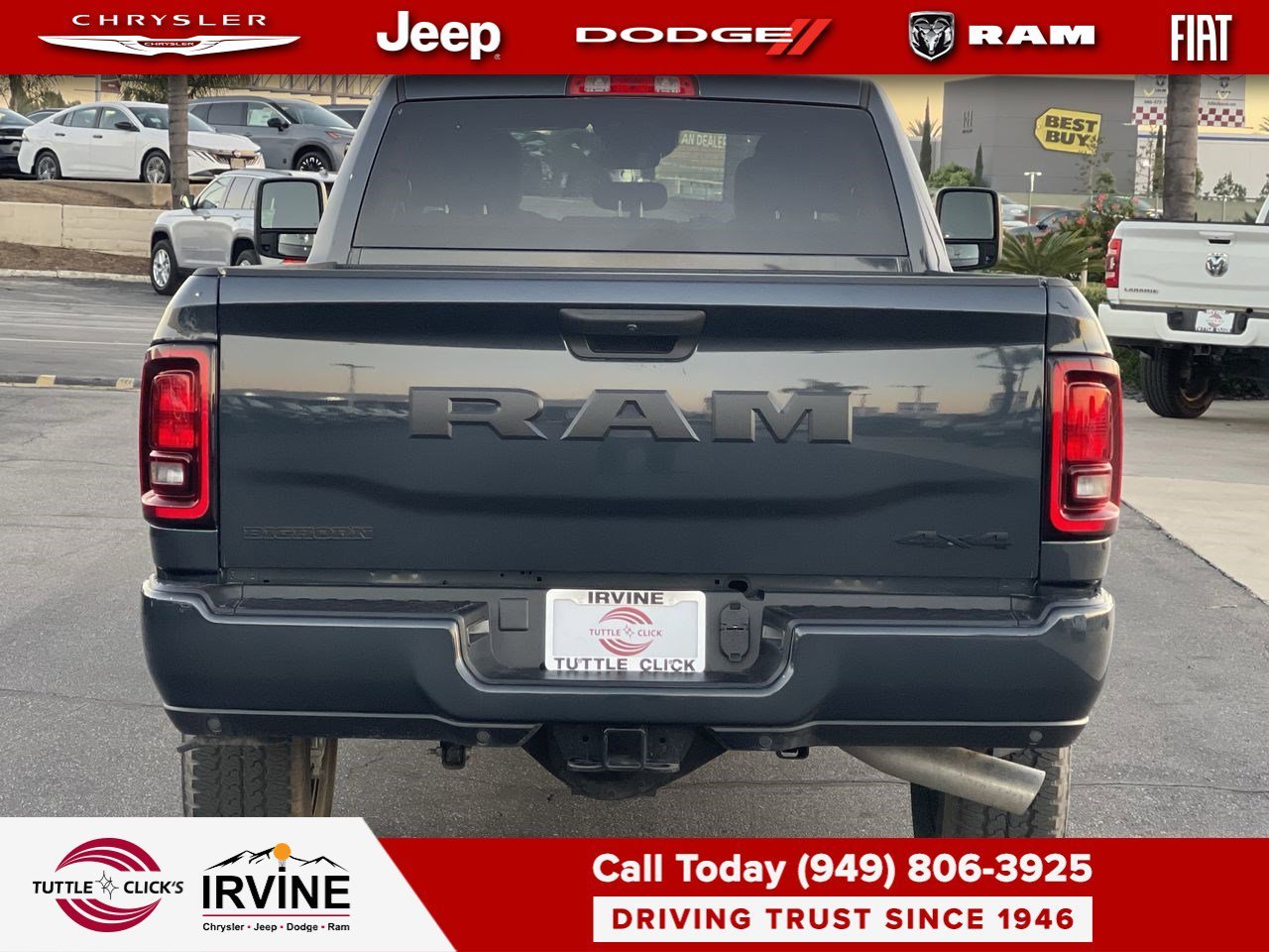 New 2026 Forged Blue Metallic RAM Big Horn image 5