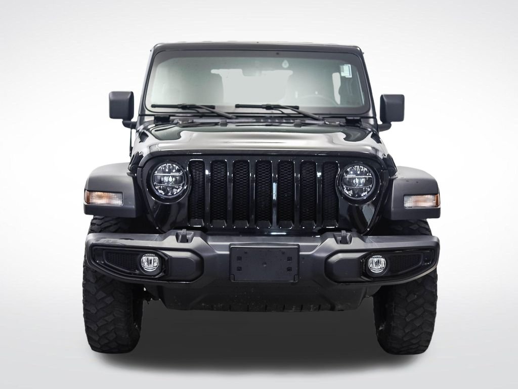 Used 2021 Black Clearcoat Jeep Unlimited Willys image 8