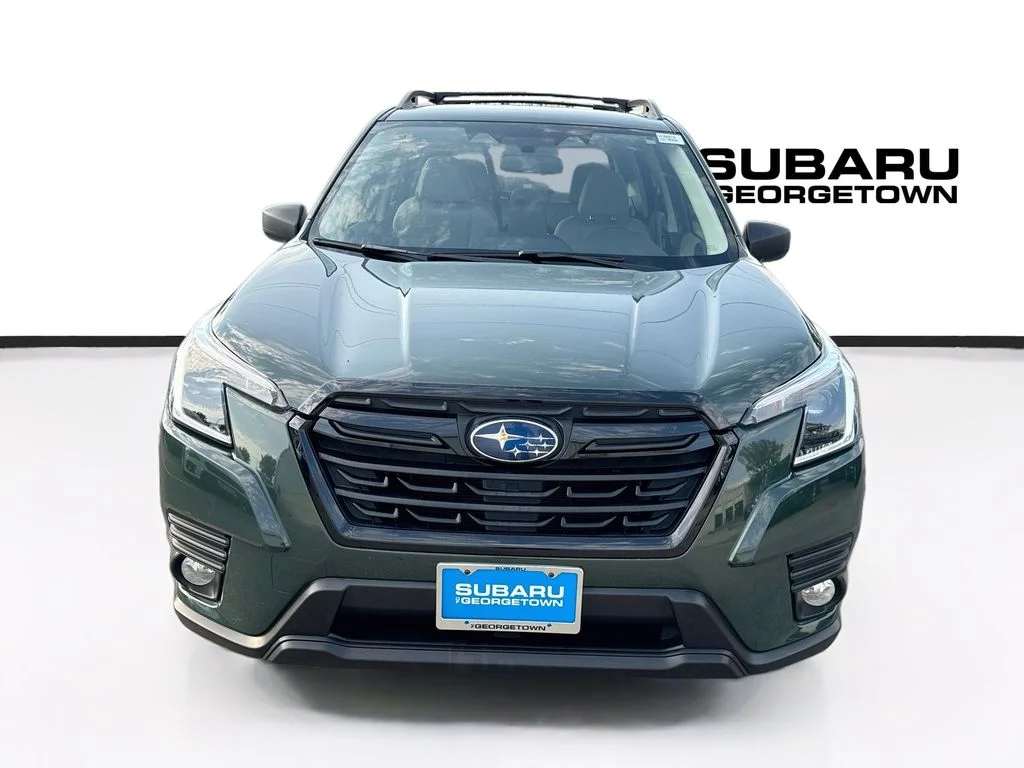 Certified Used 2023 Green Subaru Base image 2