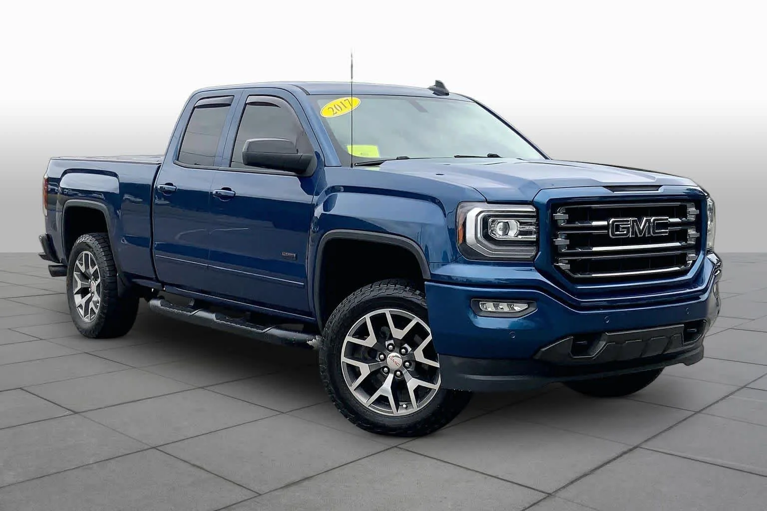 Certified Used 2017 Stone Blue Metallic GMC SLT image 3
