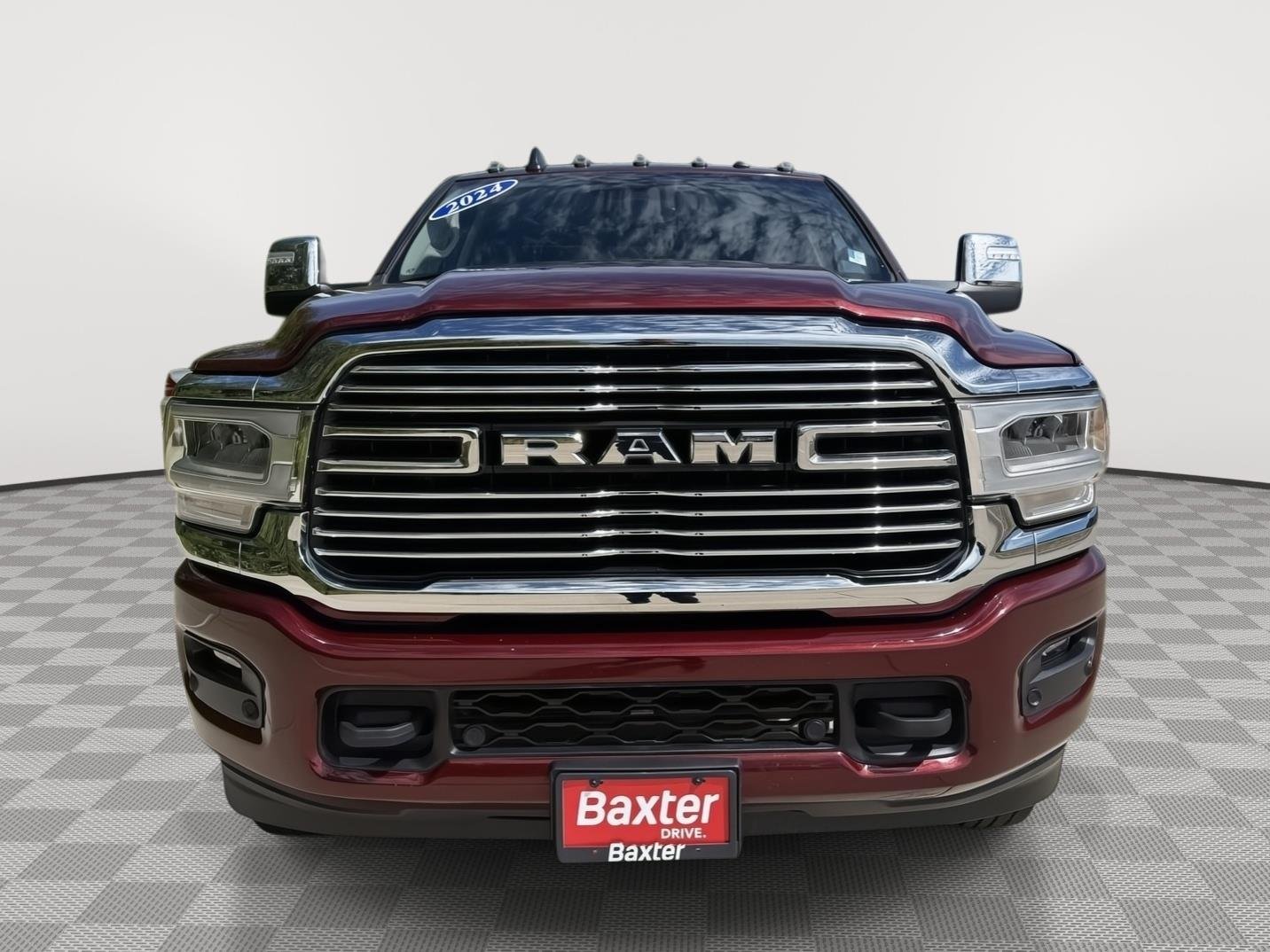 Used 2024 Delmonico Red Pearlcoat Ram Laramie image 2
